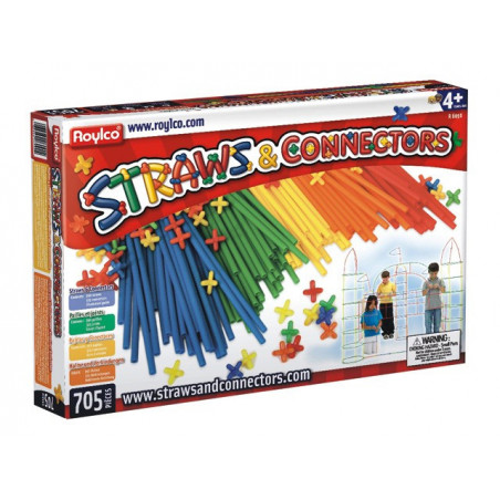 Straws & Connectors 705 pièces ROLYLCO R6090