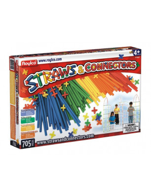 Straws & Connectors 705 pièces ROLYLCO R6090