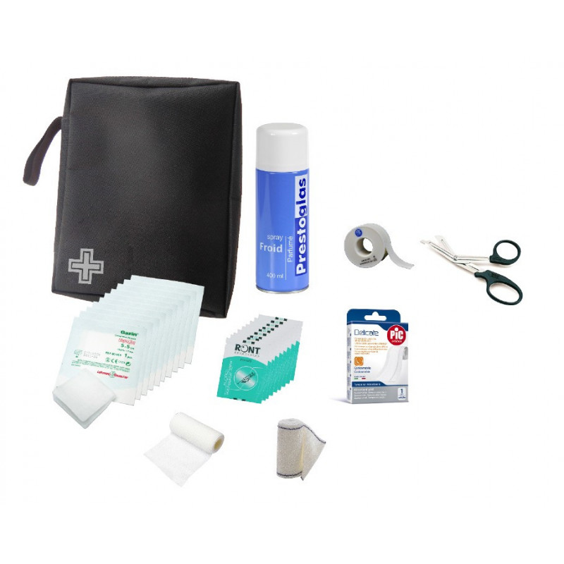 Trousse de soins garnie Premier secours Club