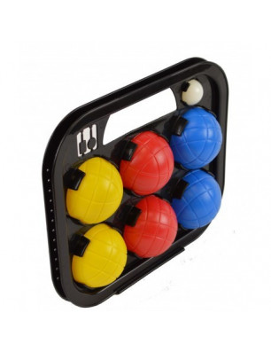 Jeu de 6 boules de pétanque PVC Sporti France 099231