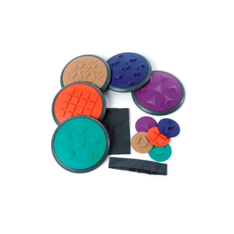 Tactile discs, set 2 Gonge