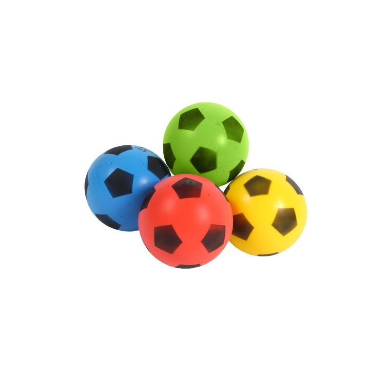 Ballons de football mousse Softy (lot de 4)