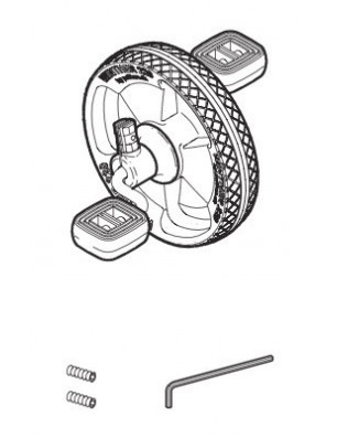 Roue avant pédalier Circleline Winther 5277