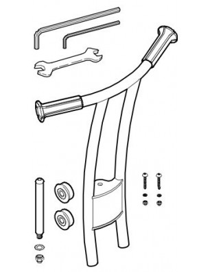 Fourche + axe + bagues Circleline Winther 50449