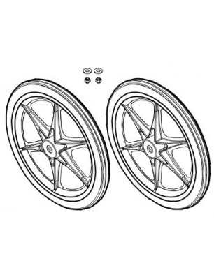 Roues arrières (lot de 2) Viking Explorer Winther 50792