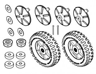 Roues arrières (lot de 2) Viking Explorer Winther 50828