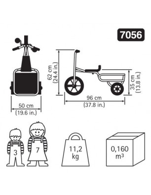 Tricycle Benne RABO 7056 EDUC' LOISIRS