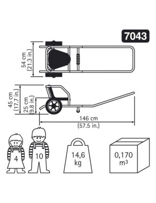 Pousse pousse RABO 7043