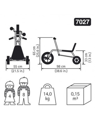 Go-kart RABO 7027