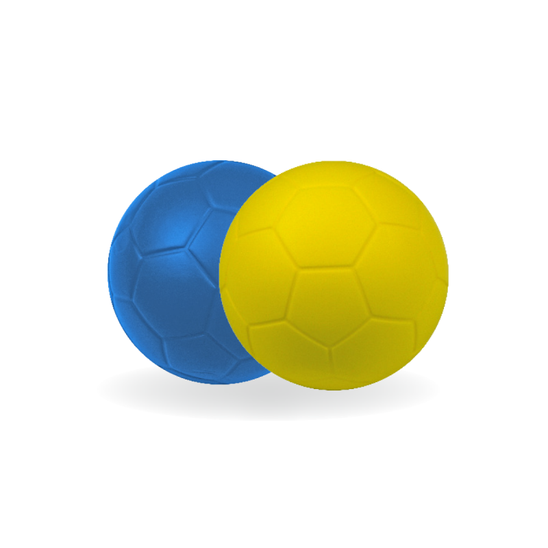 Ballon de foot en mousse, jeux exterieurs et sports