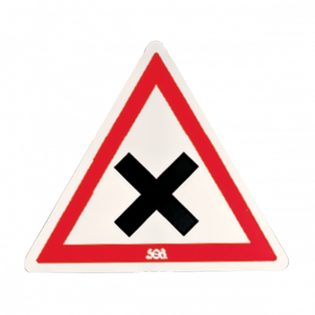 Kit Panneau de signalisation + support Sécurité routière