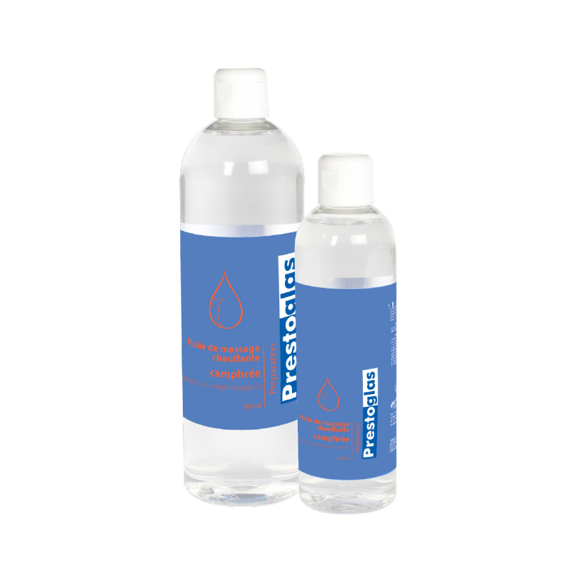 Huile de massage camphrée Prestoglas Huile de massage camphrée Prestoglas