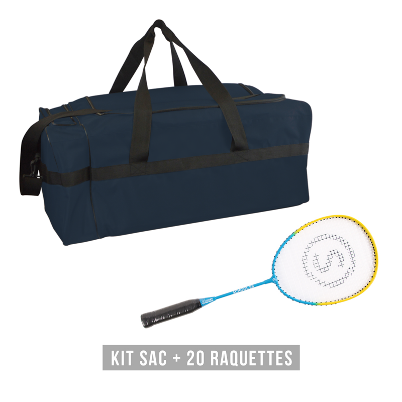 Kit 20 raquettes Badminton School 58
