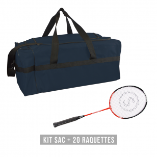 Kit 20 raquettes Badminton Discovery 61 Sporti France 011032