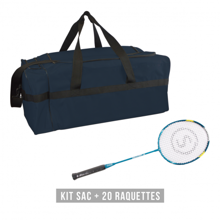 Kit 20 raquettes Badminton Discovery 66 Sporti France 011033
