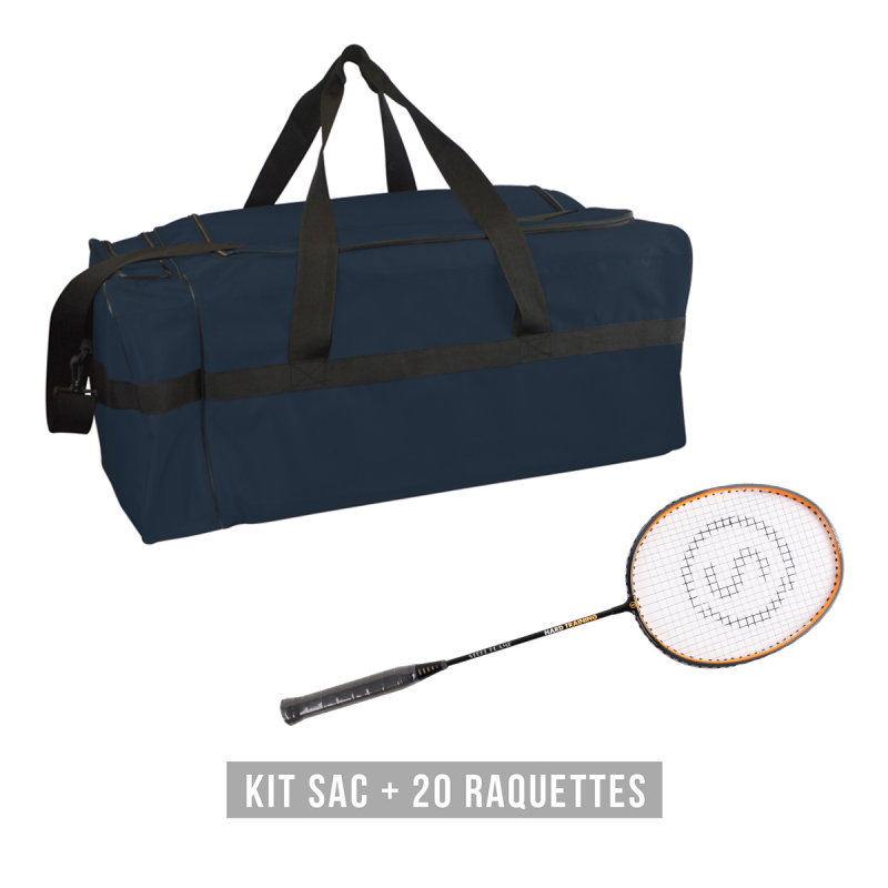 Kit 20 raquettes Badminton Hard Training
