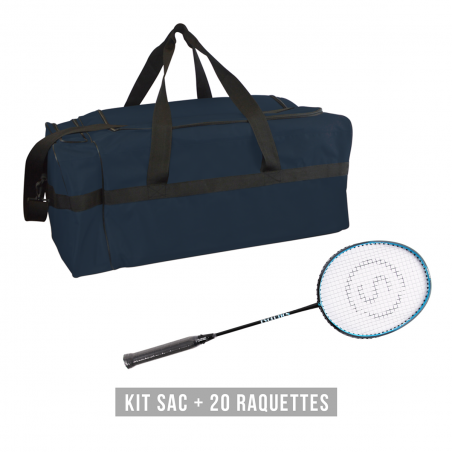 Kit 20 raquettes Badminton Evolution Sporti France 011035