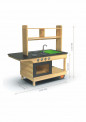 Cuisine extérieure mobile Top Play 62030 Cuisine extérieure mobile Top Play 62030