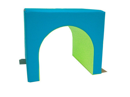 Arche Crèche velouté Kiwi-Turquoise SARNEIGE E101ARCH.K.T Educ' Loisirs