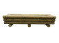Jardinière trapèze rondin LA9077 Jardinière trapèze rondin LA9077