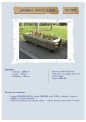Jardinière trapèze rondin LA9077 Jardinière trapèze rondin LA9077