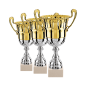 Lot de 3 coupes
