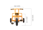Pillion Taxi Top Trike Beleduc 64140