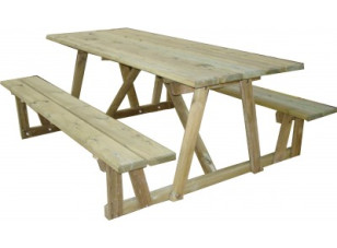 Table banc Poitevine LA9000/LA9005 Loisirs Aménagements - Educ' Loisirs