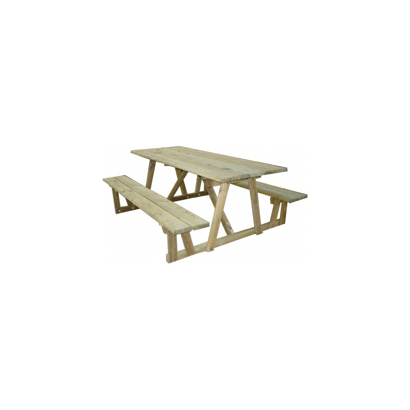 Table-banc Poitevine LA9000/LA9005