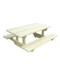 Table-banc Junior assise 30 cm LA9015 Table-banc Junior assise 30 cm LA9015