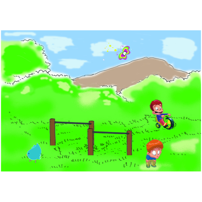 Saut de haies Kid & Fit 4/11 ans LA3404S Saut de haies Kid & Fit 4/11 ans LA3404S