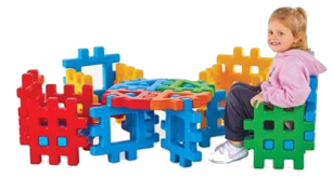 Maxi Waffle 24 pièces Marioinex 903599 Educ' Loisirs