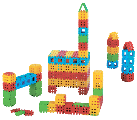 Waffle Blocks 170 Pièces Marioinex 900284 Educ' Loisirs