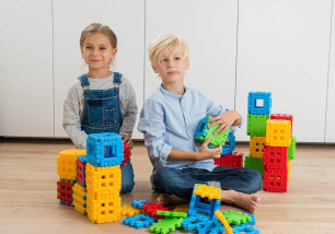 Waffle Blocks 170 Pièces Marioinex 900284 Educ' Loisirs