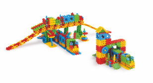Waffle Blocks Train 433 pièces Marioinex 900949 Educ' Loisirs