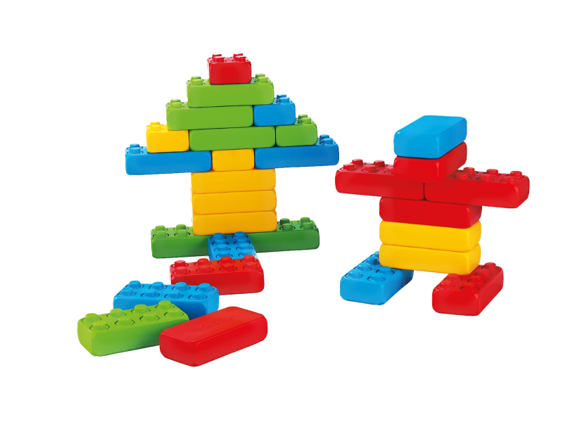 Building Bricks Blocks XXL 33 pièces / 2 ans + Building Bricks Blocks XXL 33 pièces / 2 ans +