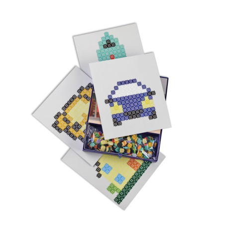 Micro Waffle 817 pièces + 4 fiches Marioinex 903025 Educ' Loisirs