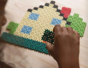 Micro Waffle 817 pièces + 4 fiches Marioinex 903025 Educ' Loisirs