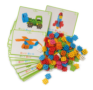 Lot 28 Fiches Mini Waffle EDU Marioinex - Educ' Loisirs