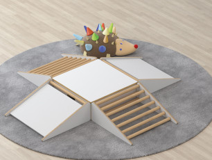 Elément carré Ile d'escalade BELEDUC 67305