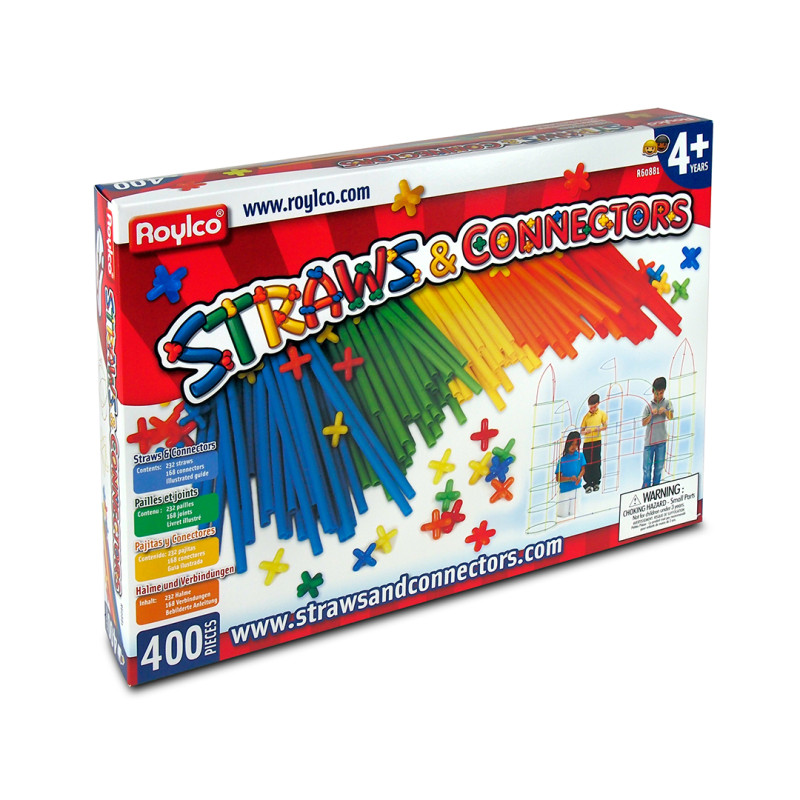 Straws & Connectors 400 pièces