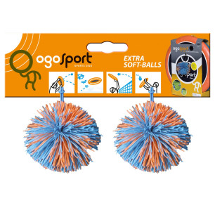Set 2 balles Ogo Sport Kush 6,5 cm 970091 EDUC' LOISIRS