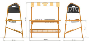 Stand Glacier et Marchande Top Play 62081