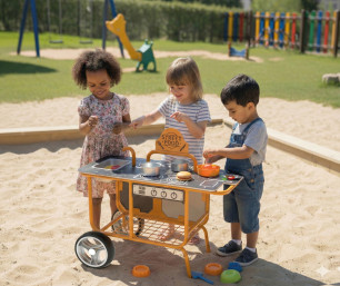 Streetfood Station Mobile Top Play Top Line Beleduc 62082 Educ' Loisirs