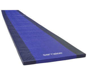 Chemin de Gymnastique bicolore 6m x 1m x 5cm associatif largeur Sarneige G526/1.NAB Educ' Loisirs