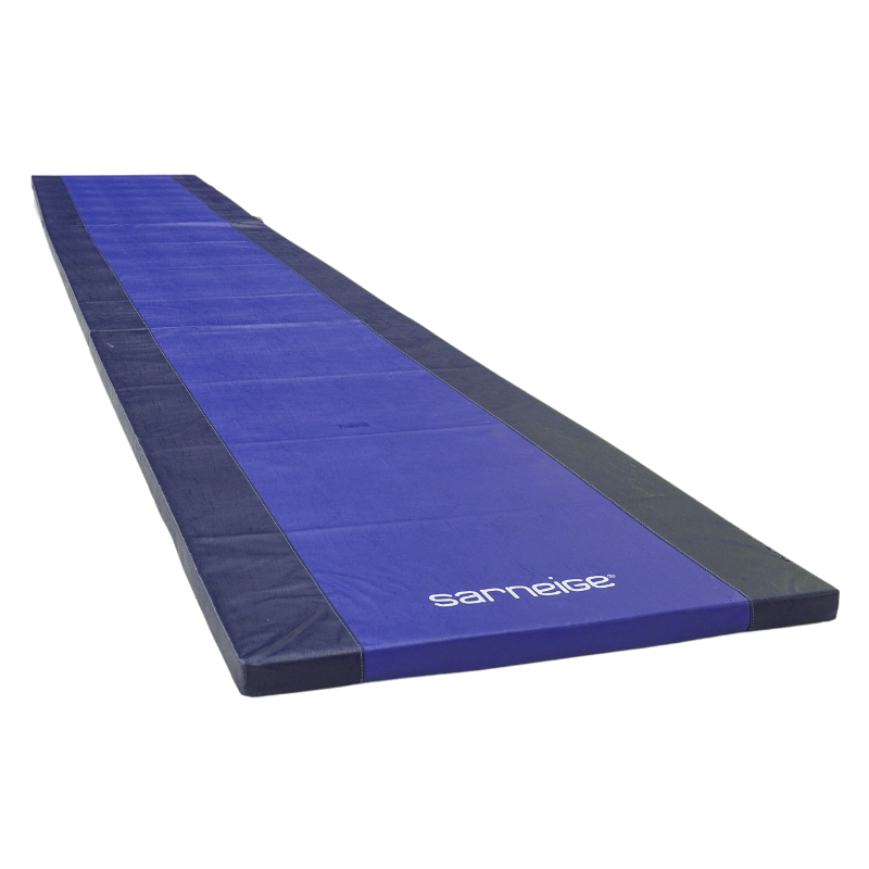 Chemin de Gymnastique bicolore 10m x 1m x 5cm associatif largeur Sarneige G520.NAB