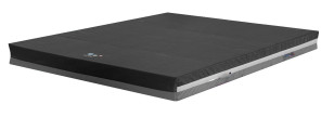 Matelas de chute Monobloc noir 2m x 1,50m x 10cm Sarneige G700/CNM2 Educ' Loisirs