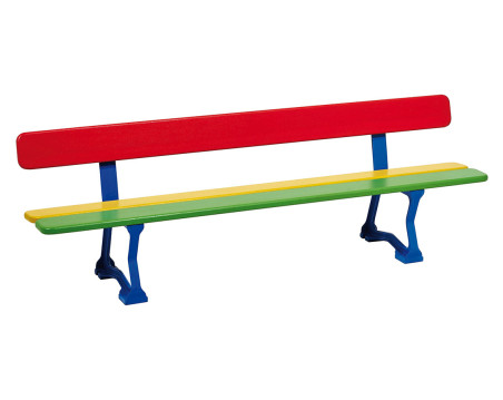 Banc PEHD assise 27 cm Mora Junior 309060 Procity - Educ' Loisirs
