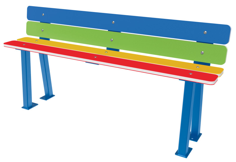 Banc Arc en Ciel junior assise 40 cm P309056 Banc Arc en Ciel junior assise 40 cm P309056