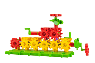 Jeu d'engrenages écoles 430 pièces EDU430 Korbo - Remi - Educ' Loisirs